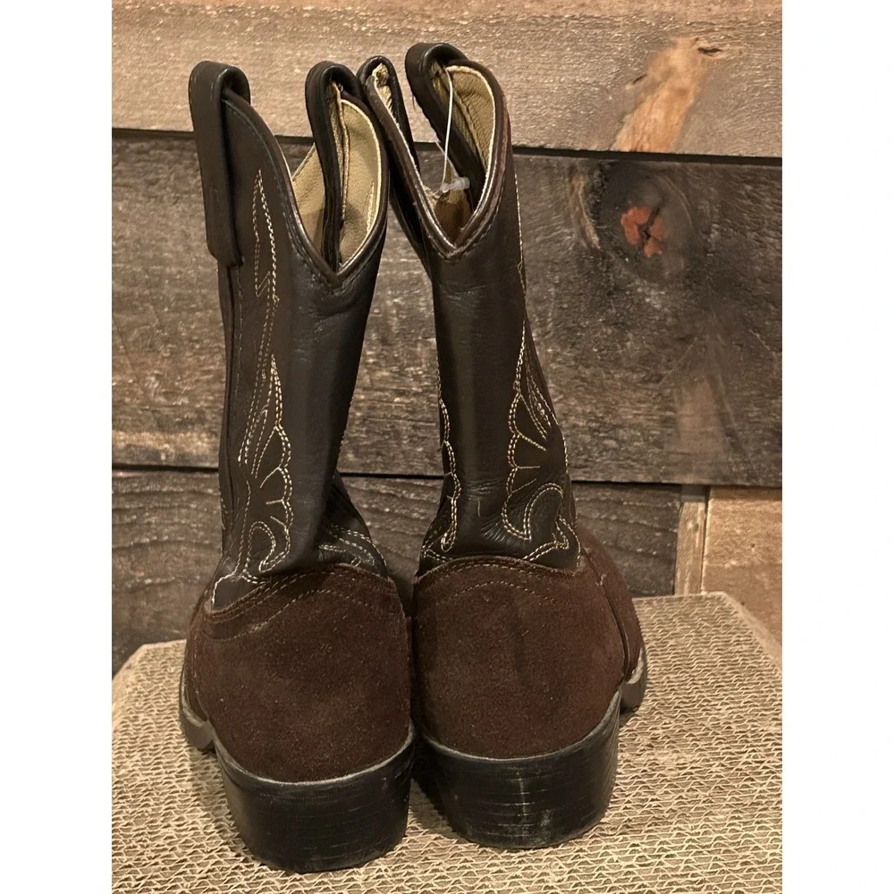 Masterson Boot Co Youth  Boots‎ Size 1.5 Cowboy Leather Western RB2003C Kids